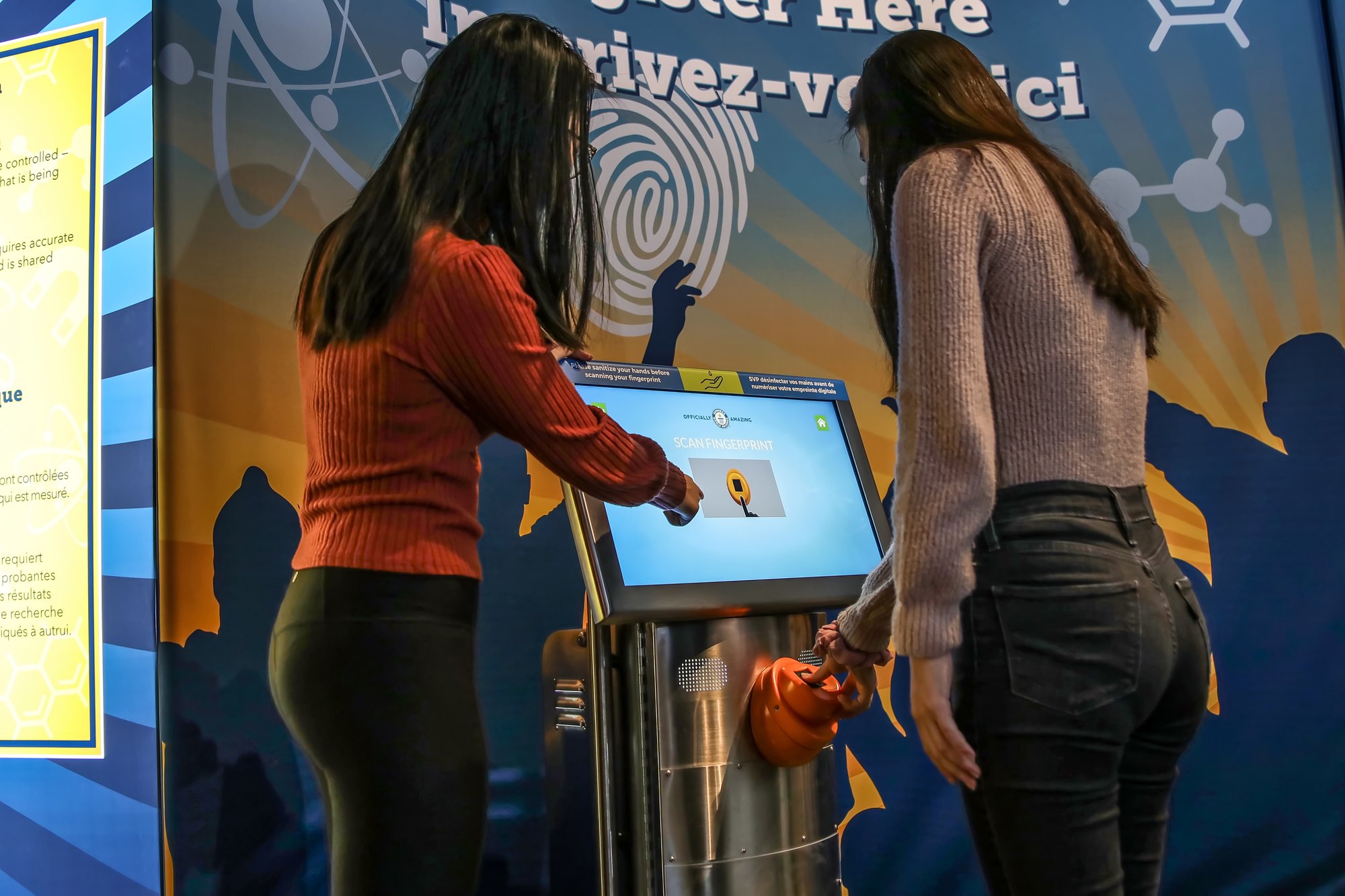 Registration Finger Scanner